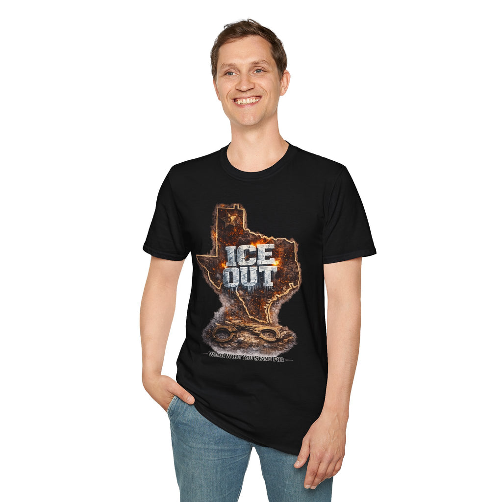 Texas "ICE Out" - Graphic T-Shirt