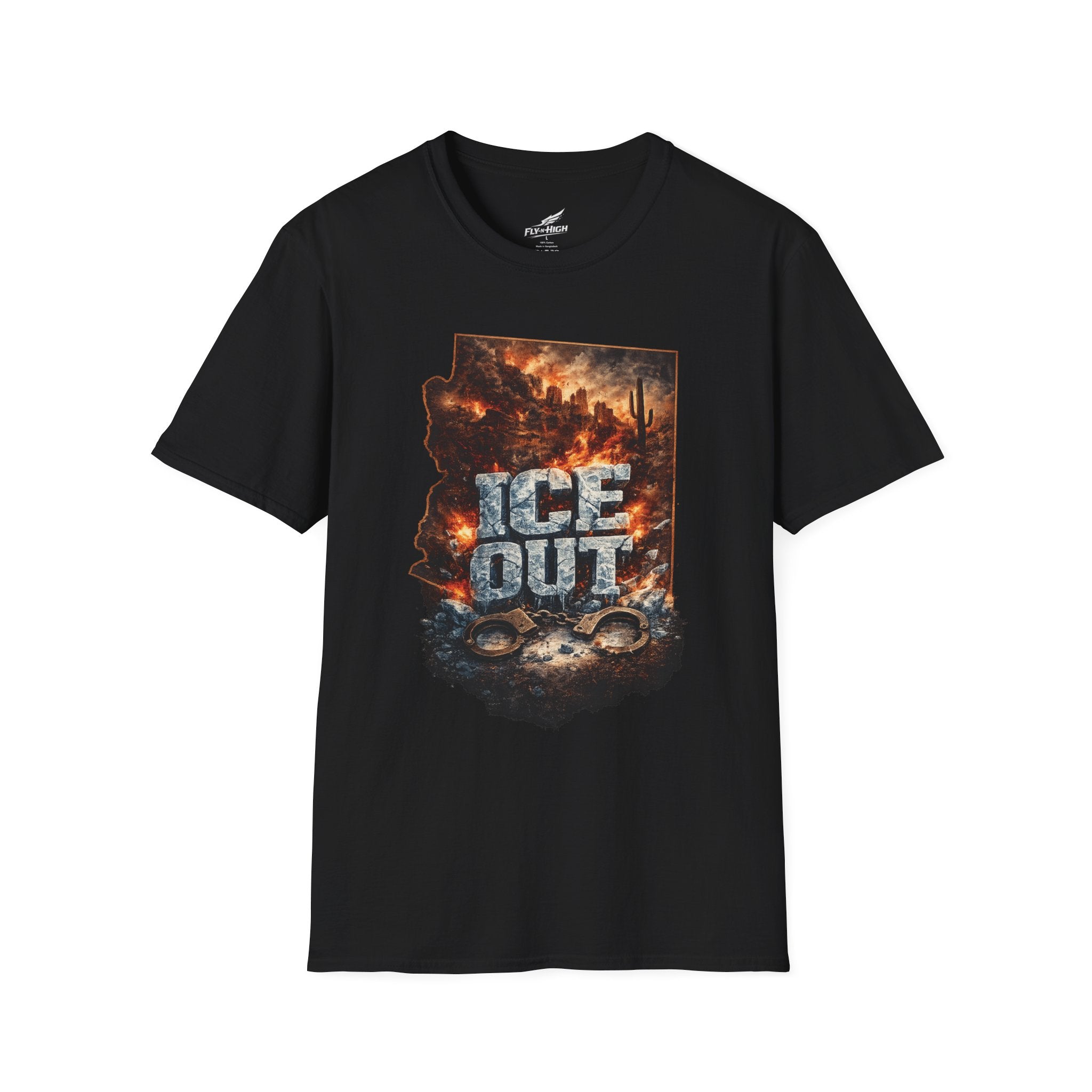 ICE OUT Arizona – Statement Graphic T-Shirt