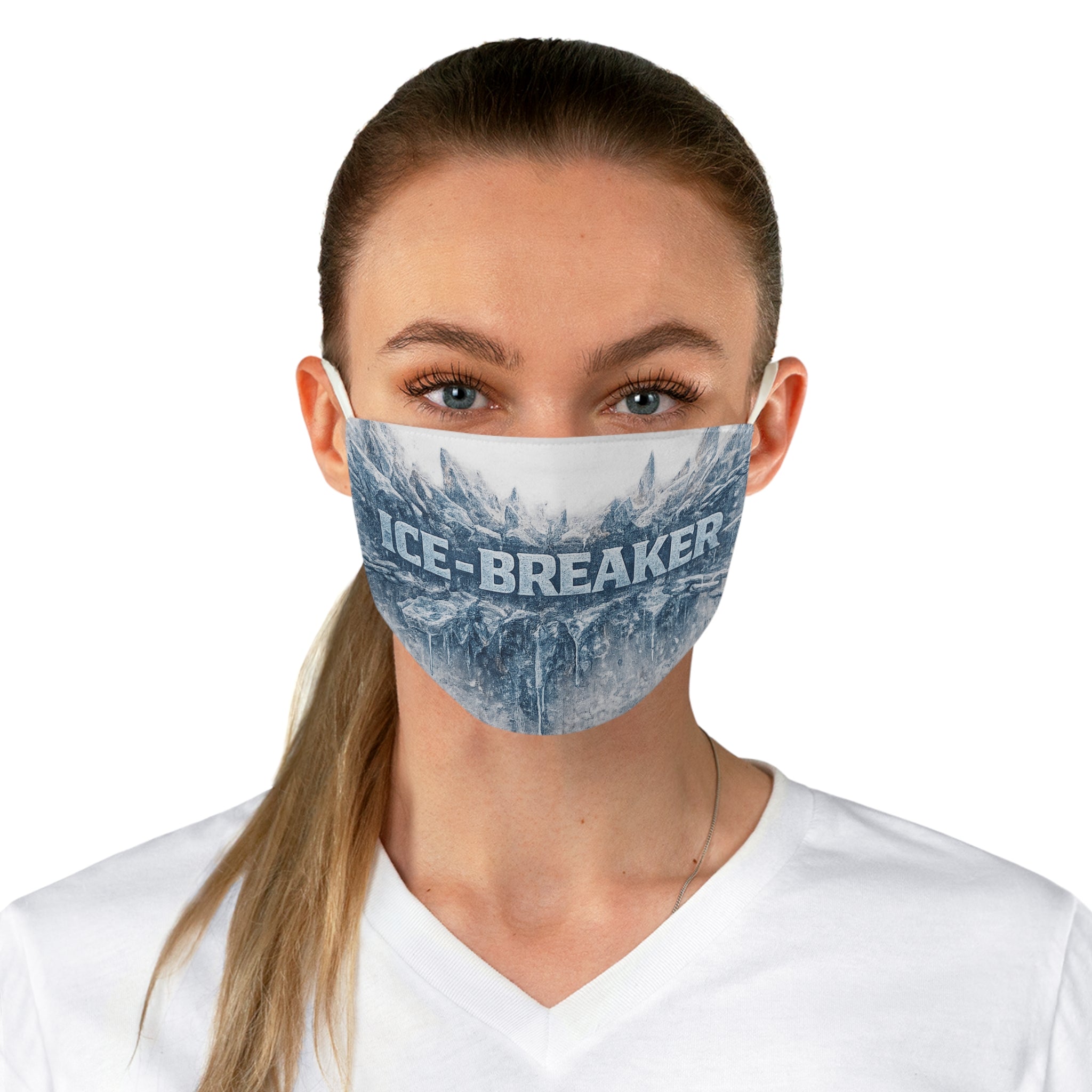 ICE-Breaker Fabric Face Mask — Winter Forest Design