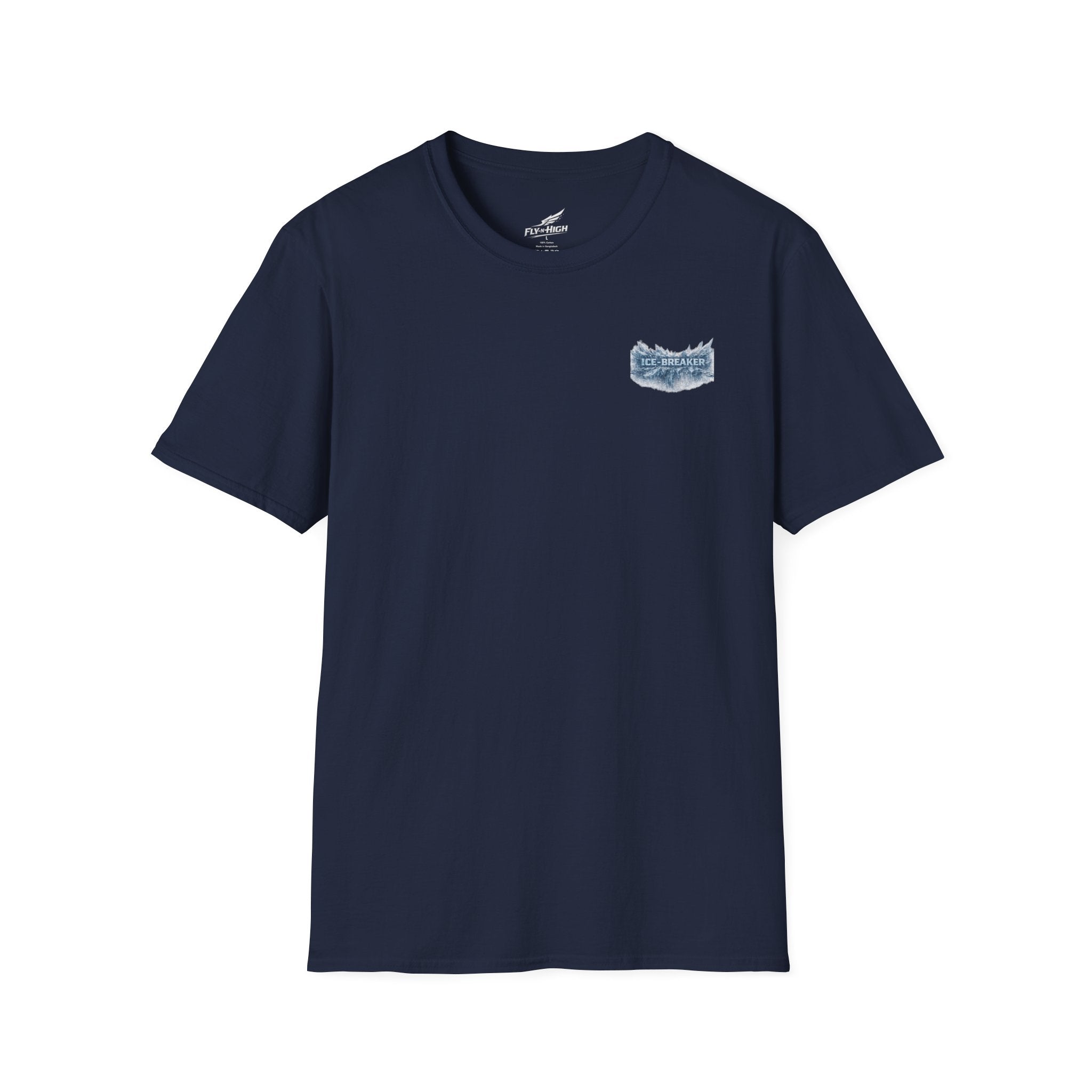 ICE-Breaker Graphic Tee — Fiery Battle Scene Back Print