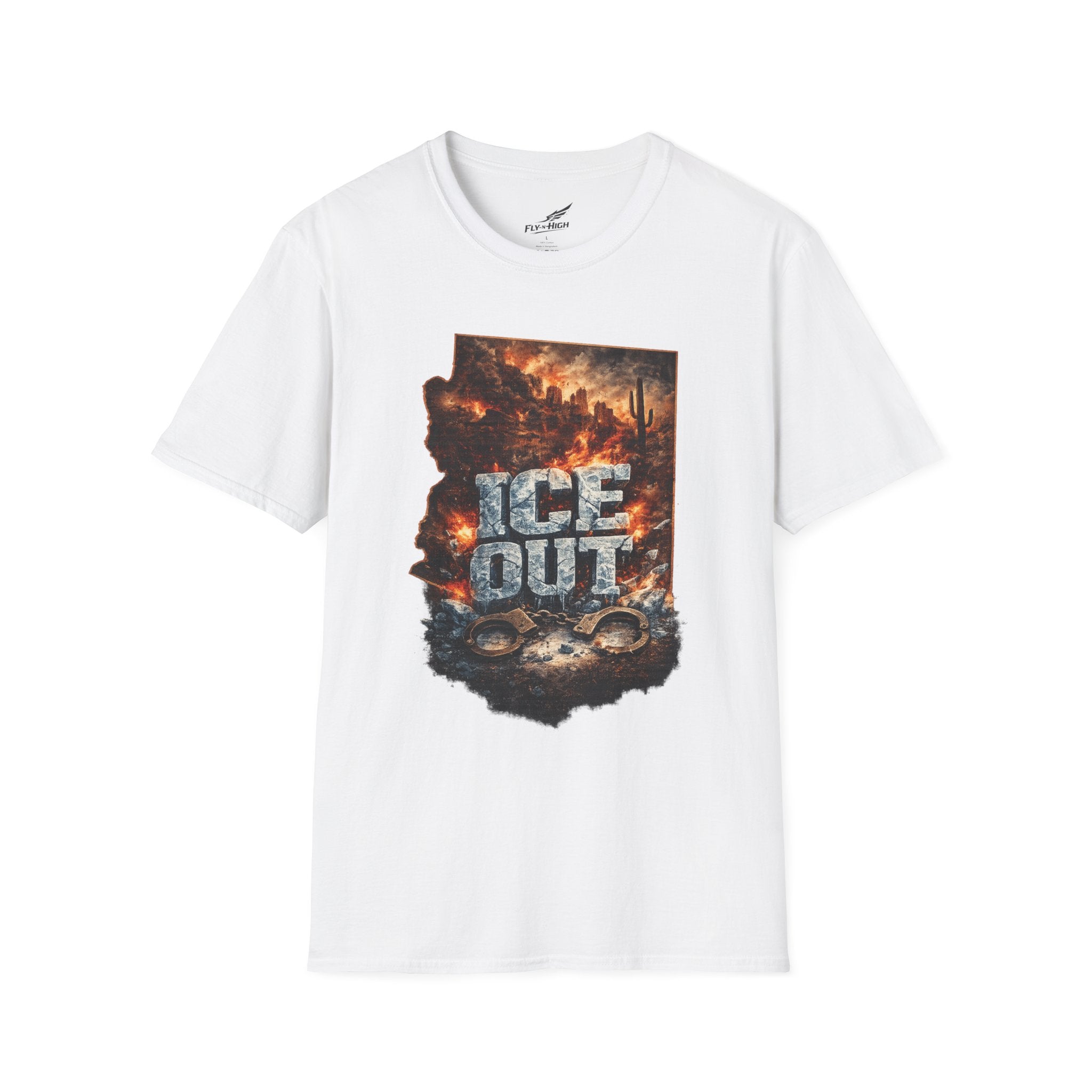 ICE OUT Arizona – Statement Graphic T-Shirt