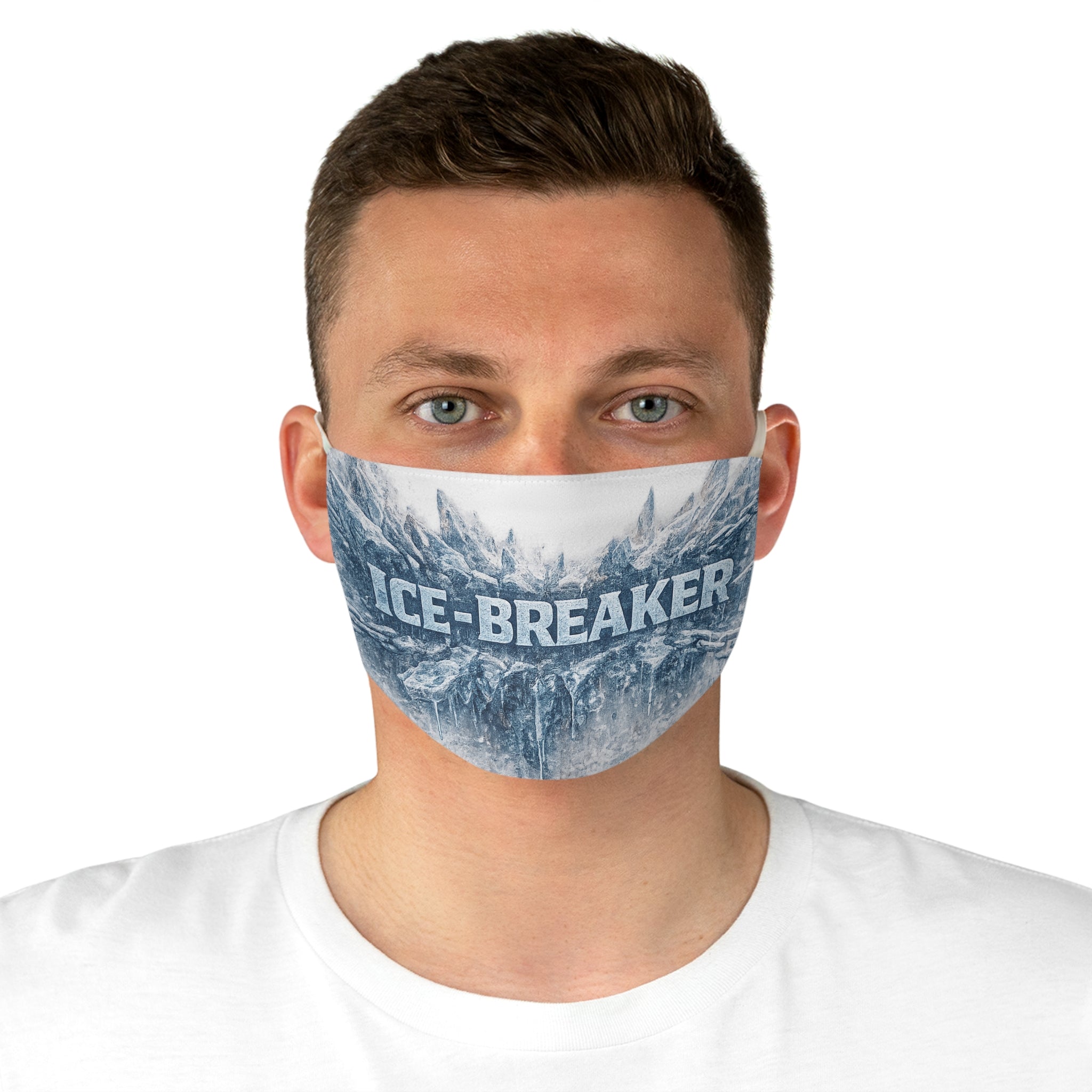 ICE-Breaker Fabric Face Mask — Winter Forest Design