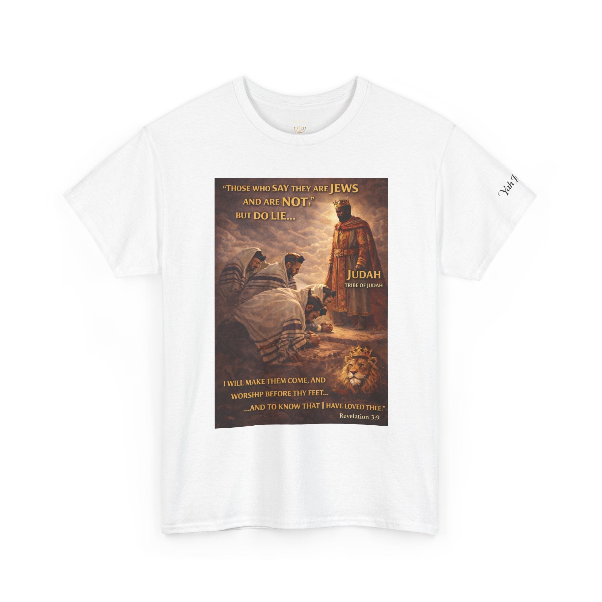 Revelation 3:9 T‑Shirt — True Jews Graphic Tee
