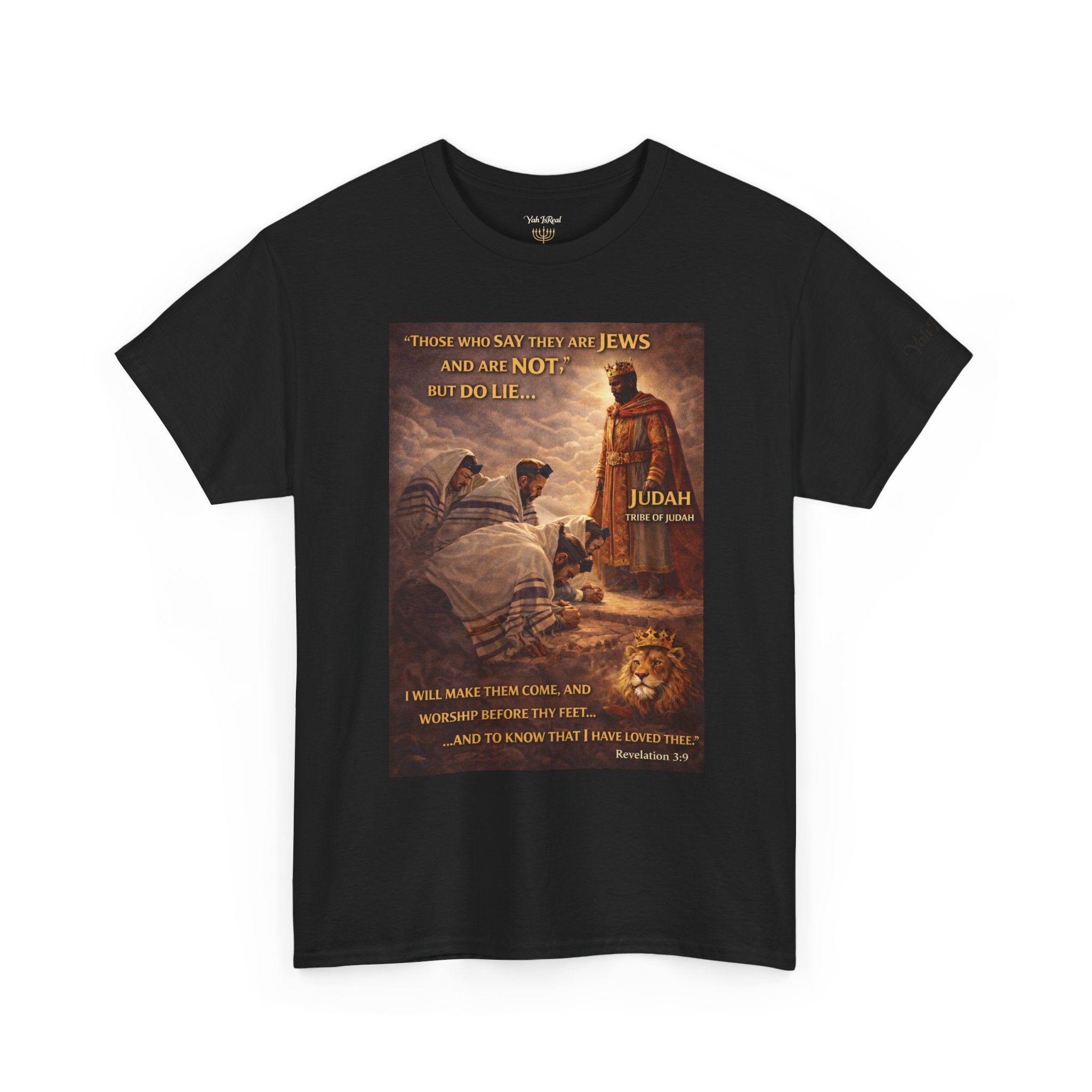 Revelation 3:9 T‑Shirt — True Jews Graphic Tee