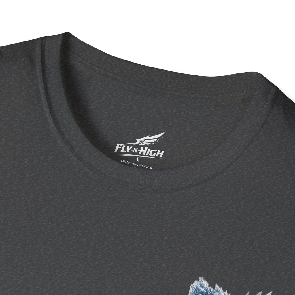 ICE-Breaker Graphic Tee — Fiery Battle Scene Back Print