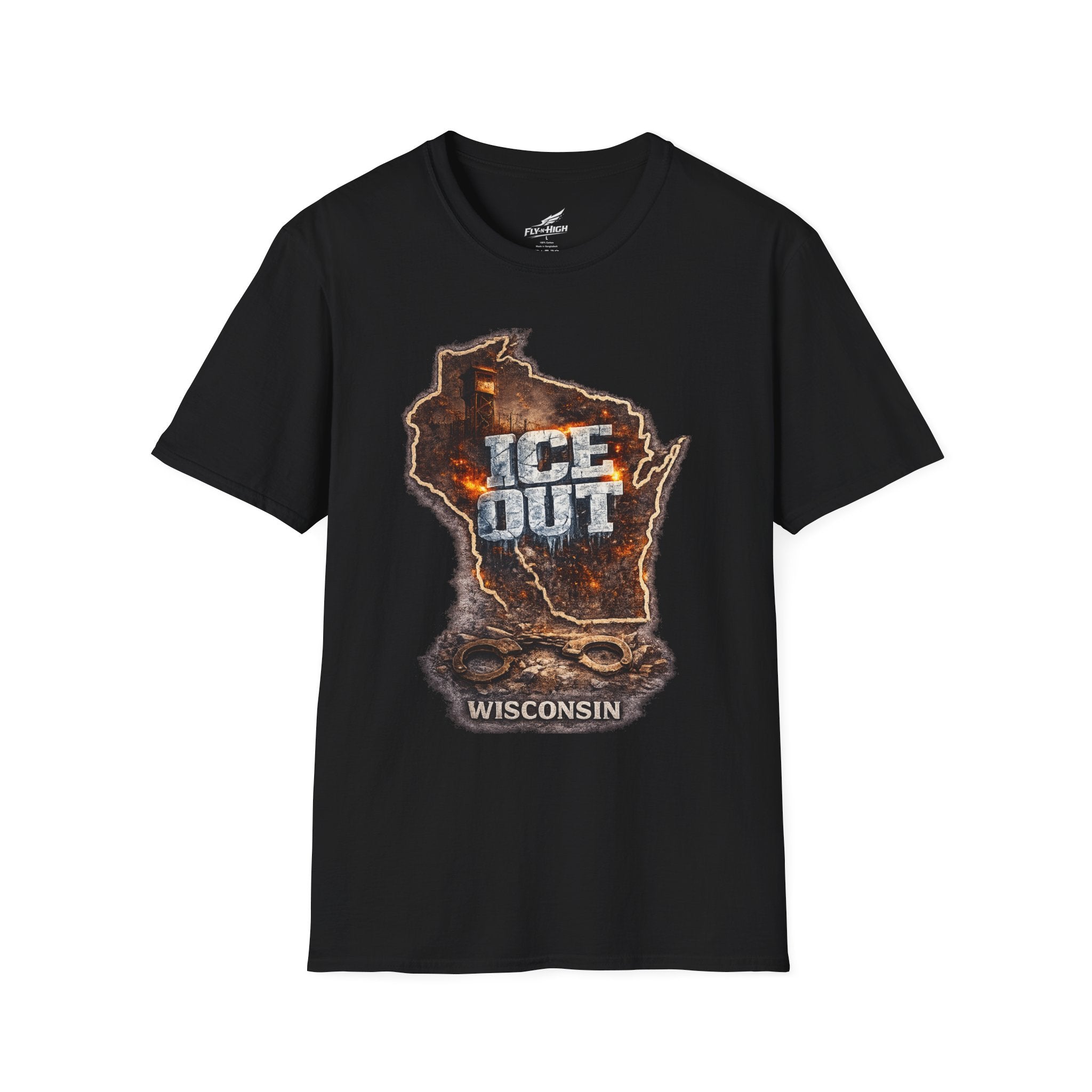 Wisconsin ICE Out T-Shirt —  Graphic Tee