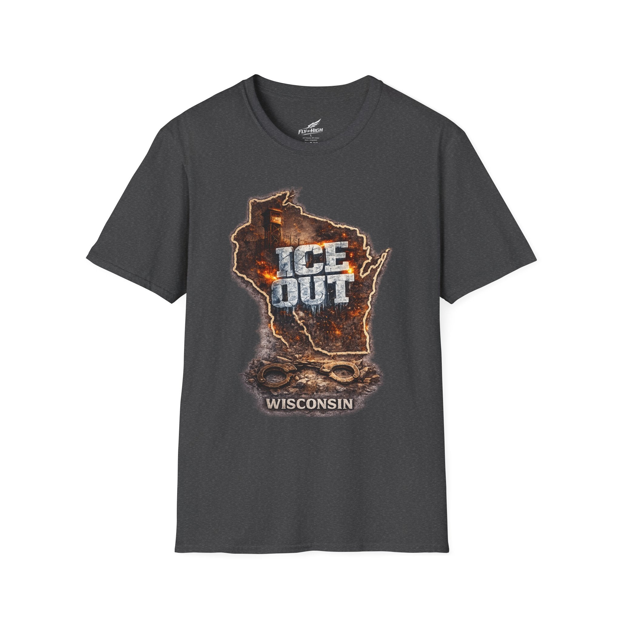 Wisconsin ICE Out T-Shirt —  Graphic Tee