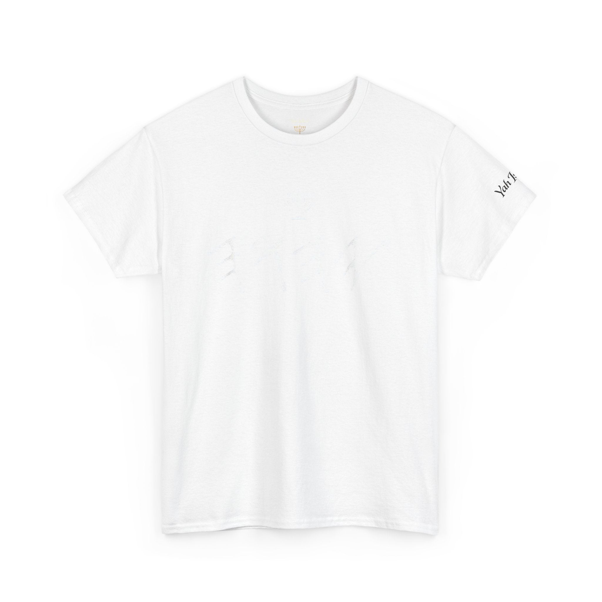Yah IsReal™ Tee — Paleo Letters / Menorah T-Shirt