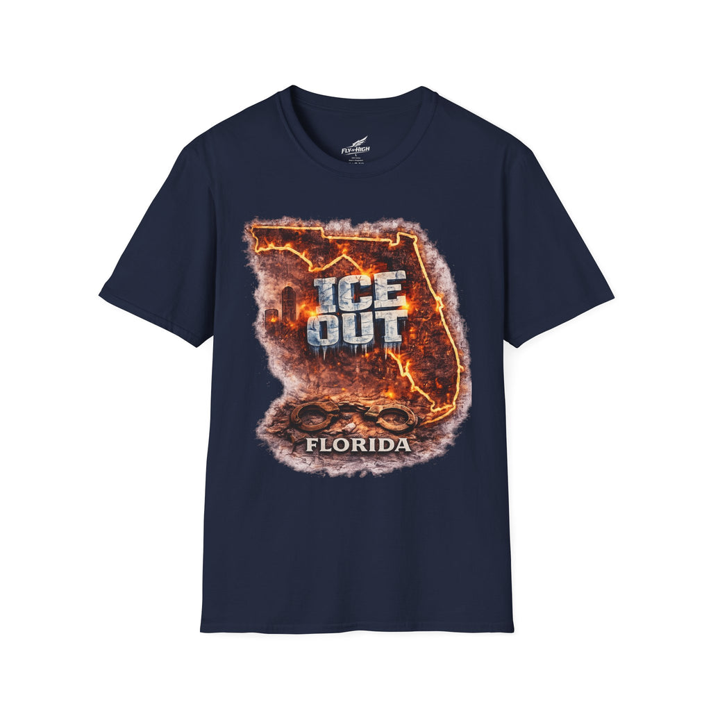 Florida " ICE Out " – Statement T-Shirt Unisex Softstyle