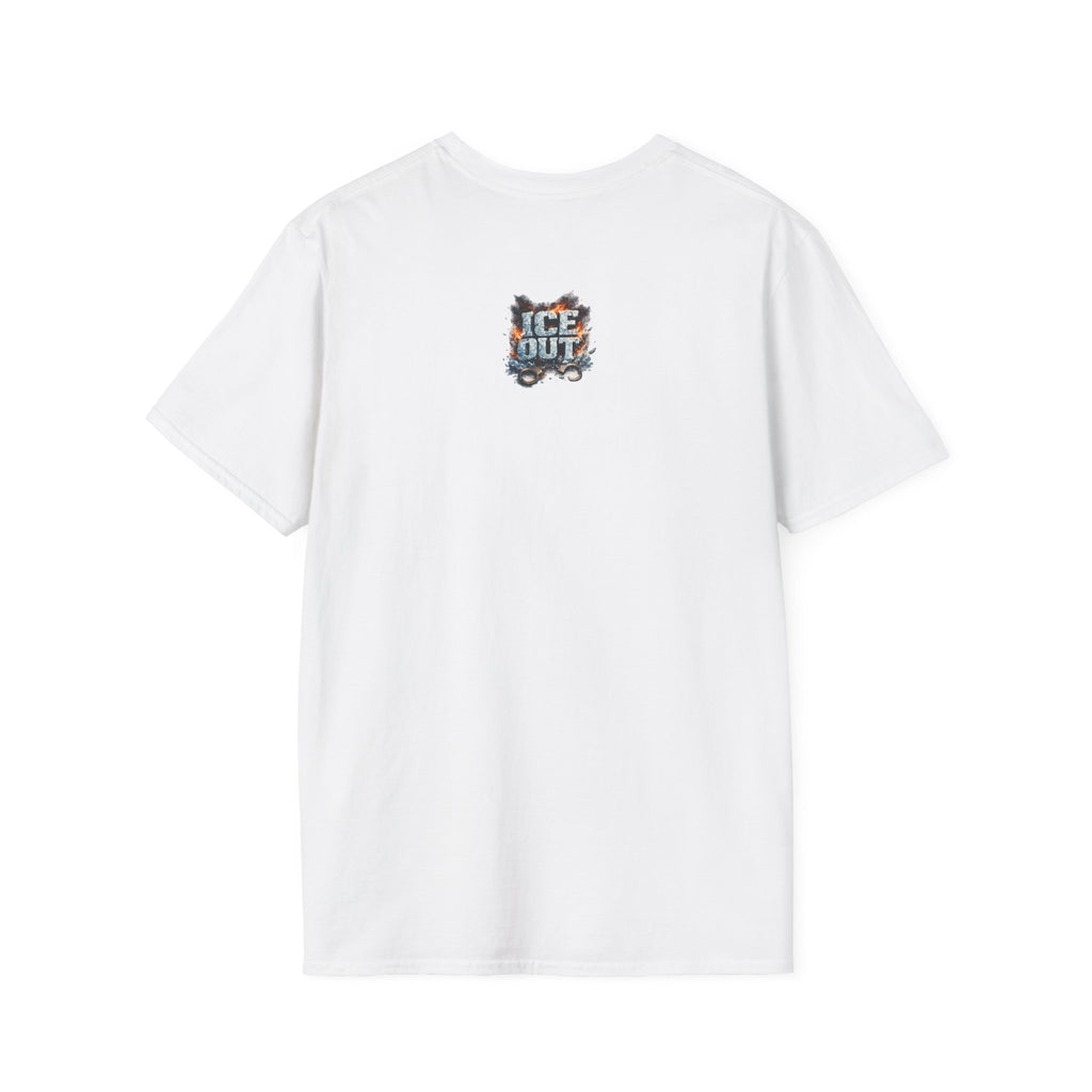 Ohio 'ICE Out' T-Shirt — Rustic State Outline Tee