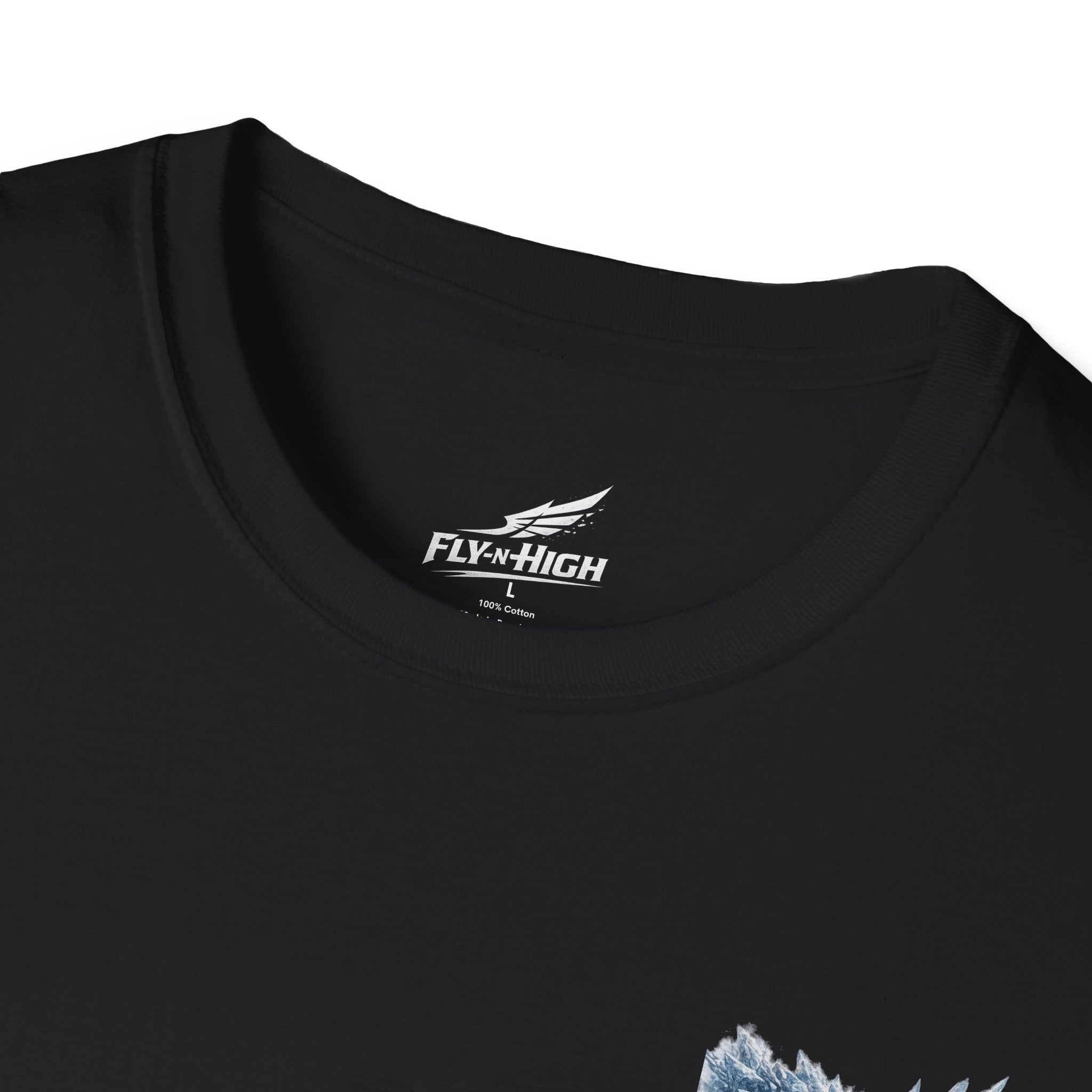 ICE-Breaker Graphic Tee — Fiery Battle Scene Back Print