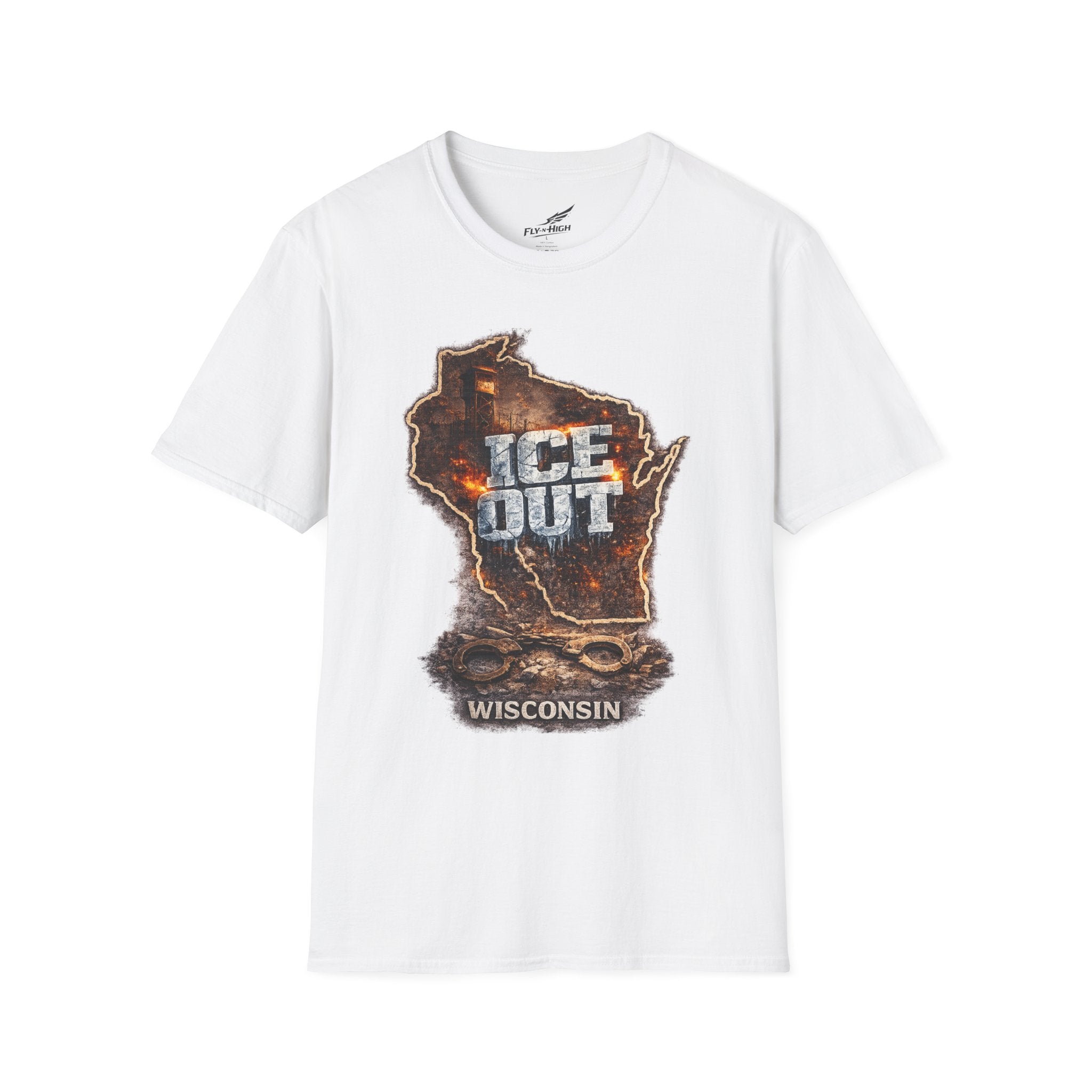 Wisconsin ICE Out T-Shirt —  Graphic Tee