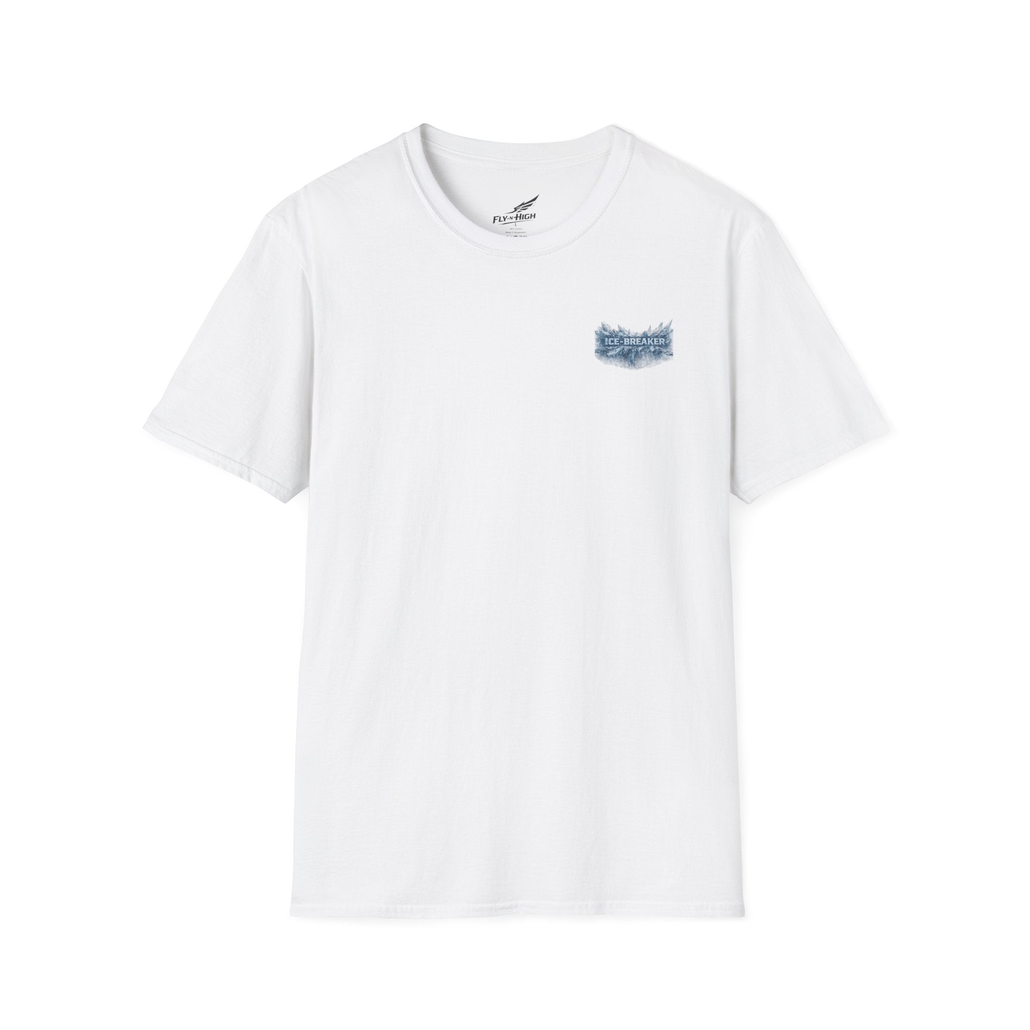 ICE-Breaker Graphic Tee — Fiery Battle Scene Back Print