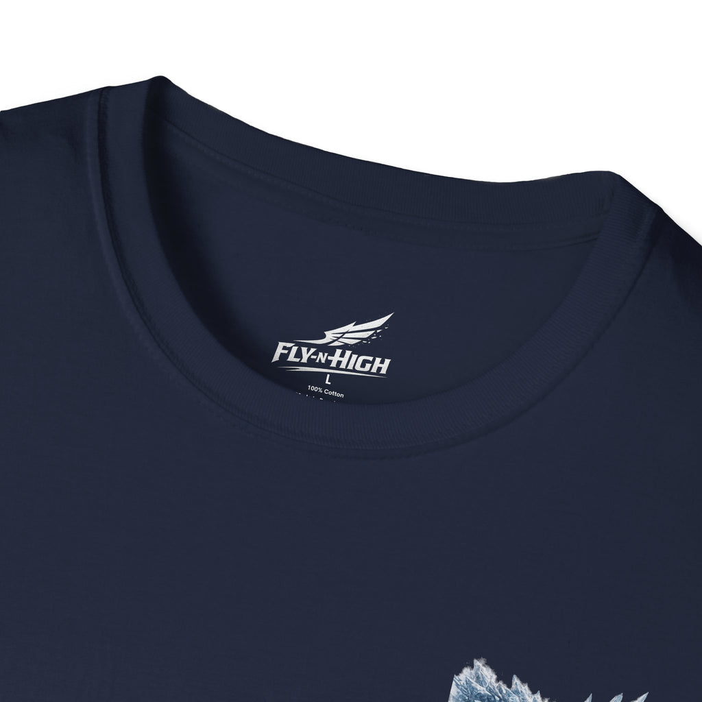 ICE-Breaker Graphic Tee — Fiery Battle Scene Back Print