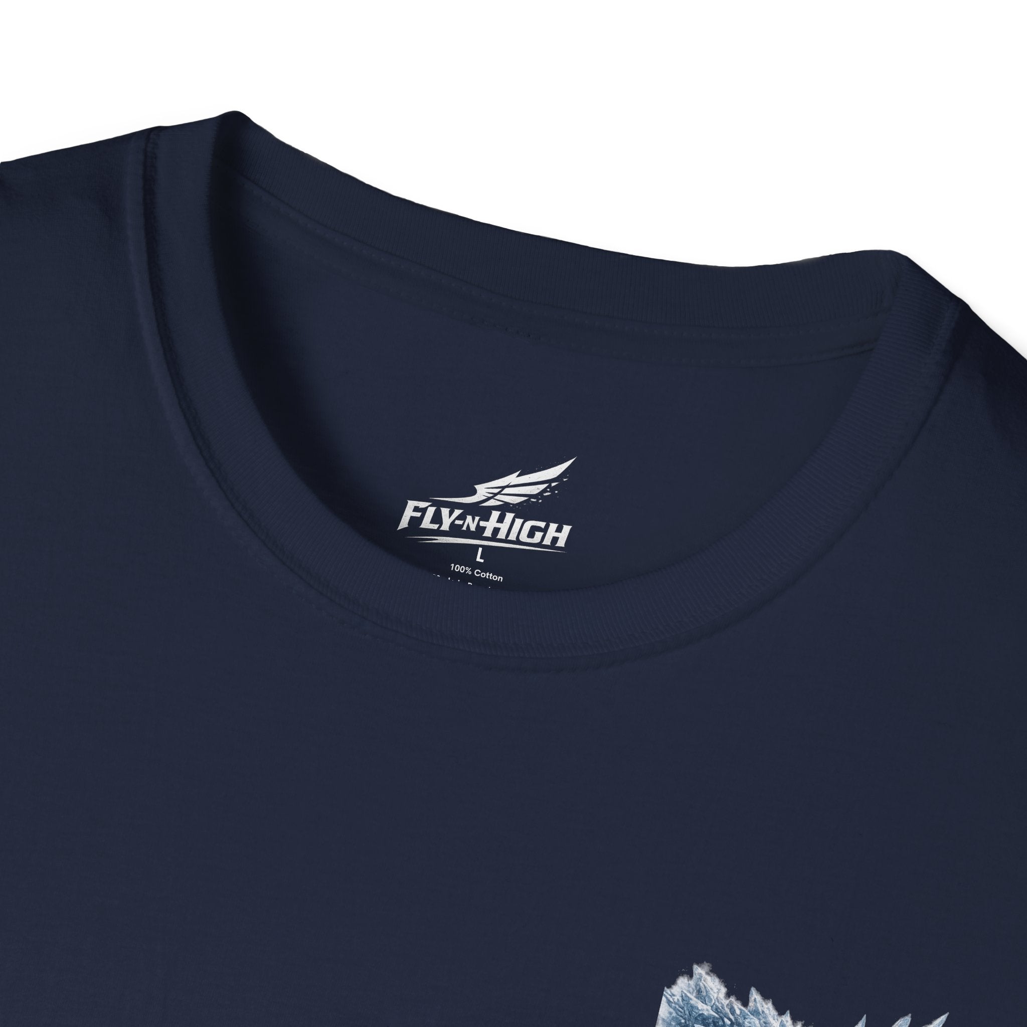 ICE-Breaker Graphic Tee — Fiery Battle Scene Back Print