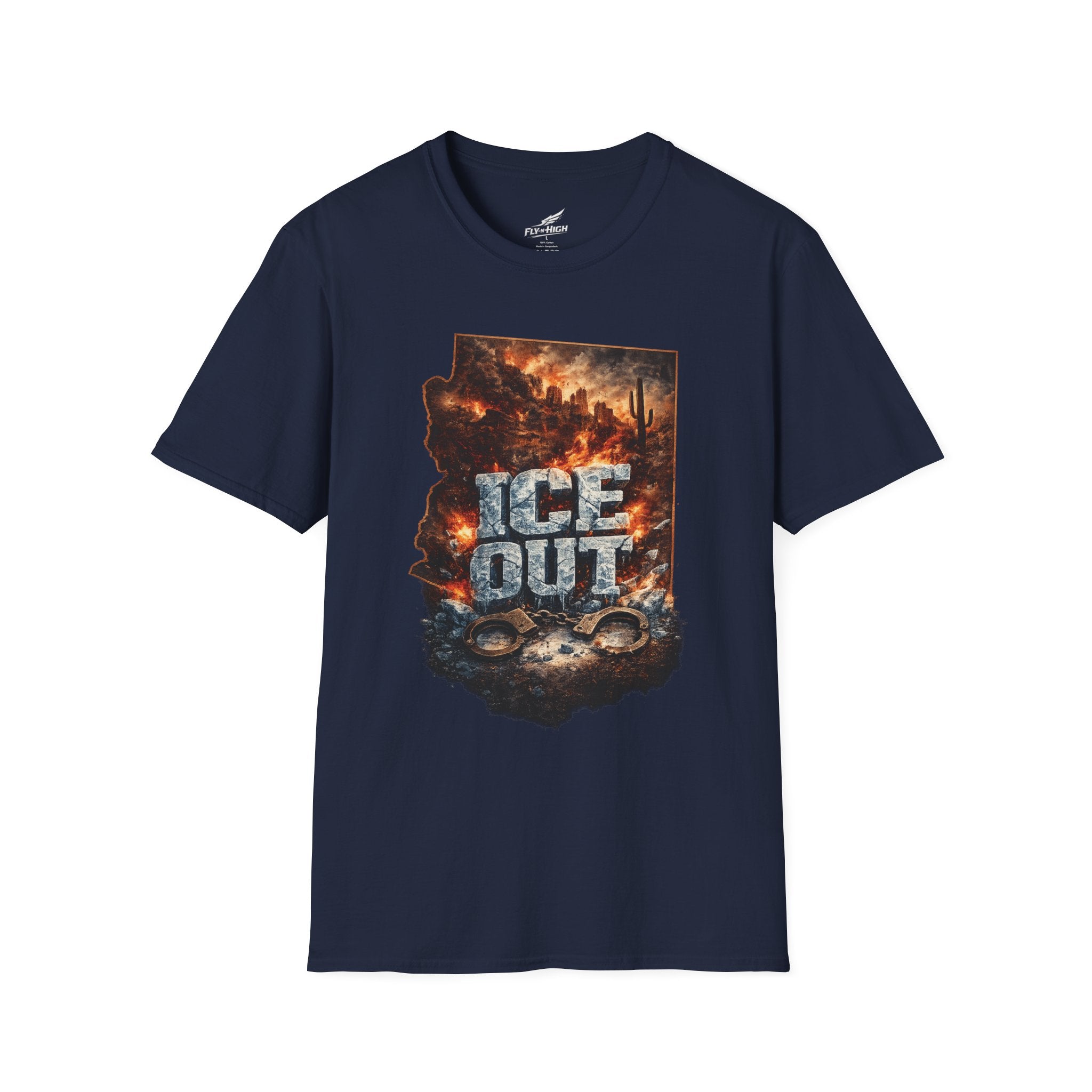 ICE OUT Arizona – Statement Graphic T-Shirt