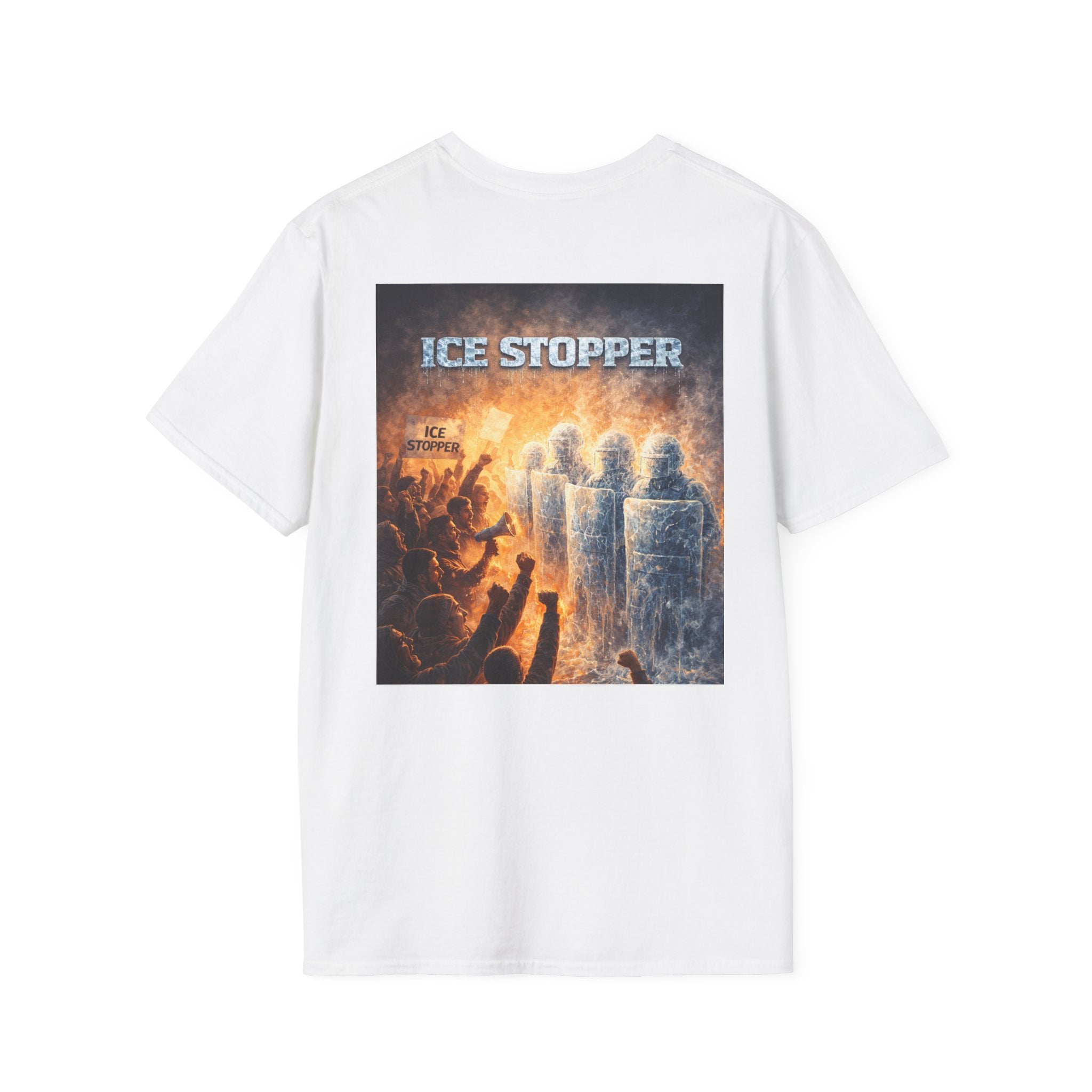 ICE Stopper T-Shirt — Vintage Protest Tee