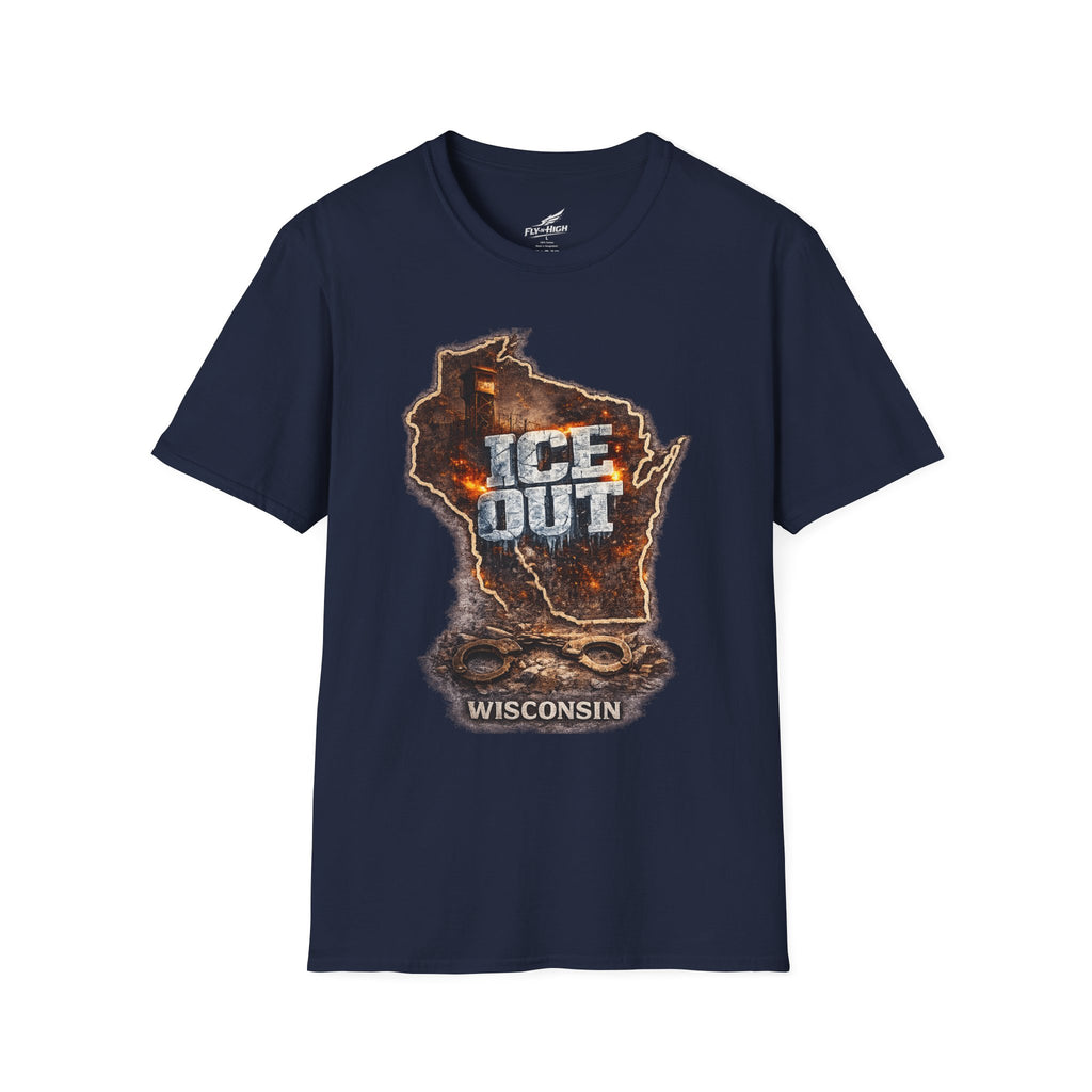 Wisconsin ICE Out T-Shirt —  Graphic Tee