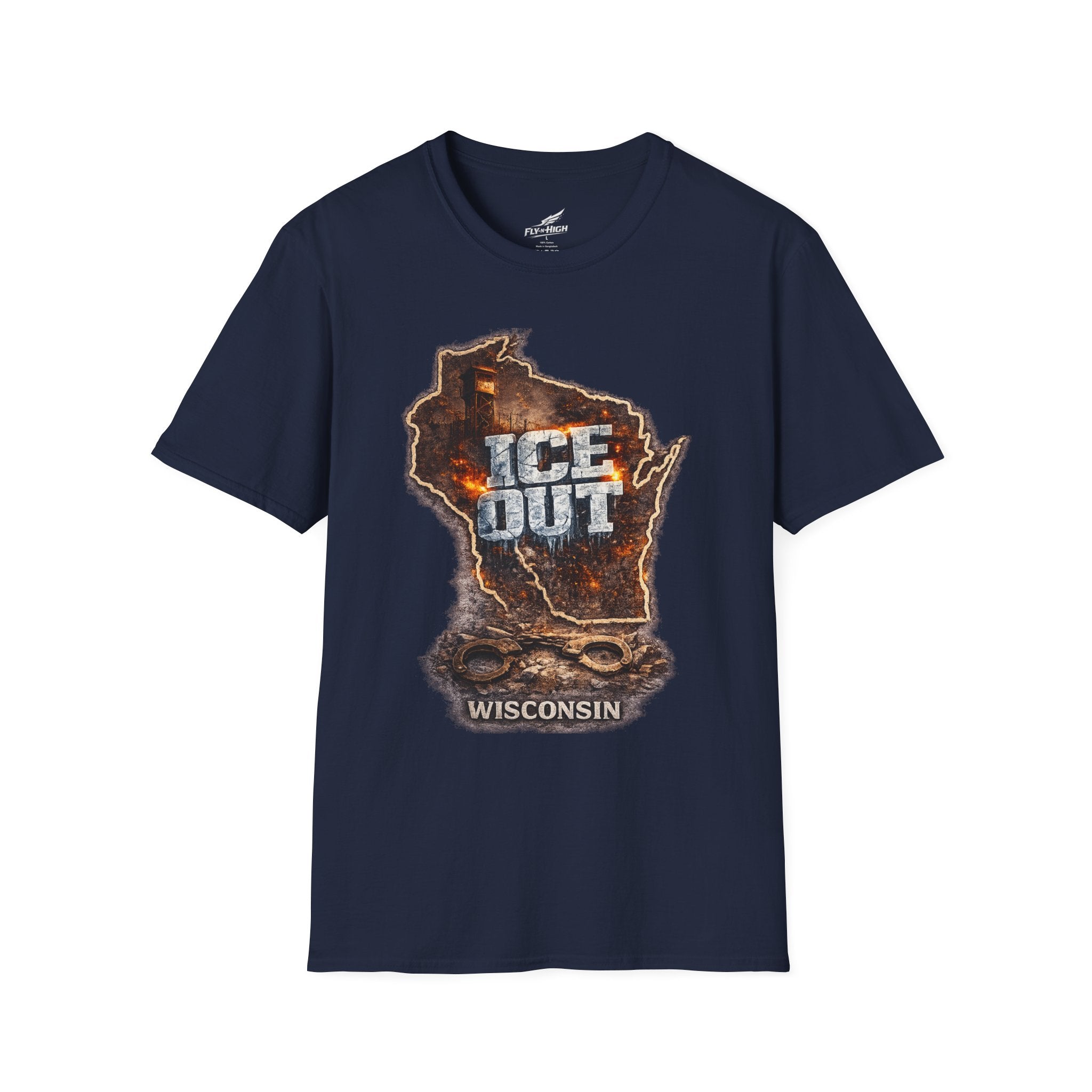 Wisconsin ICE Out T-Shirt —  Graphic Tee
