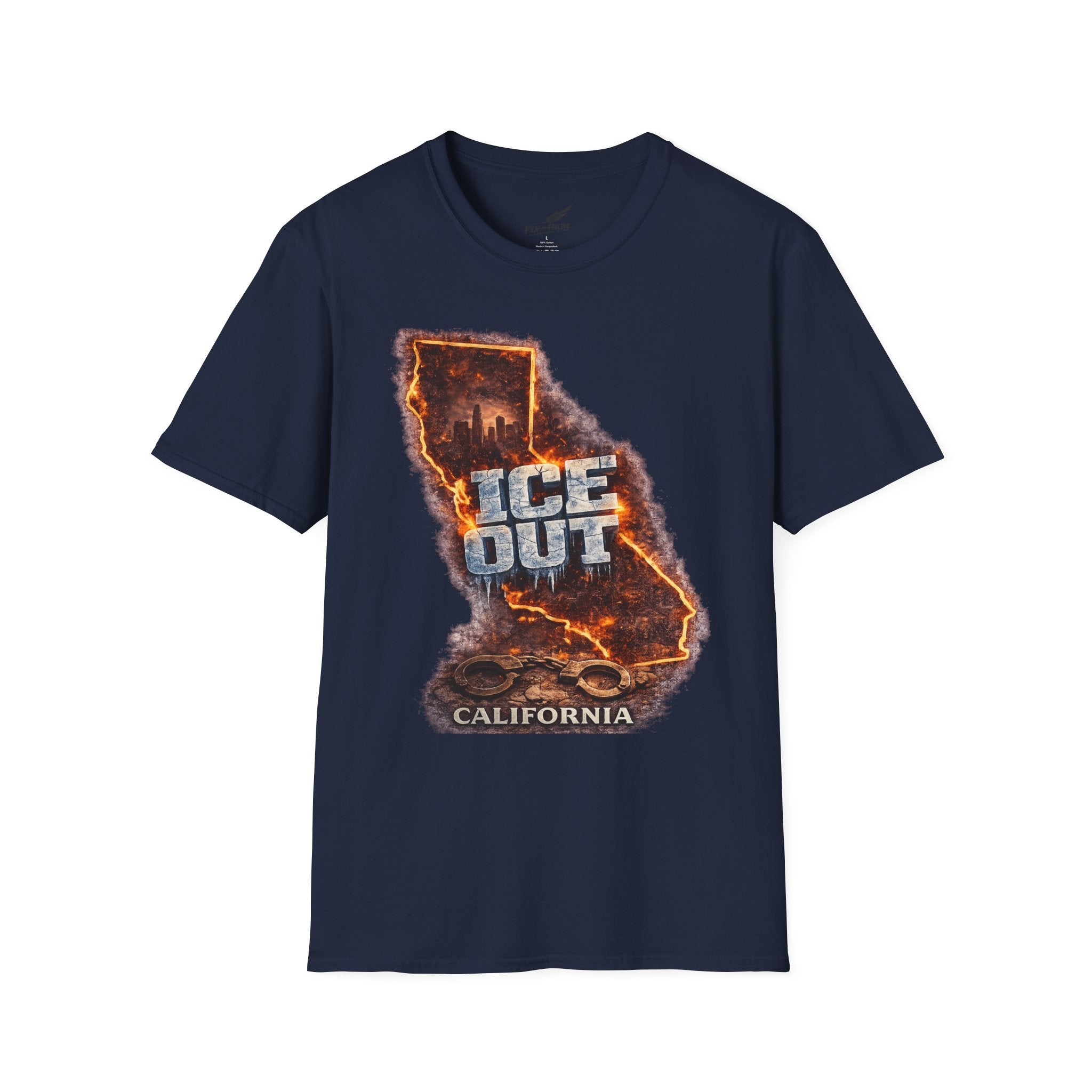 California 'ICE Out' Graphic T-Shirt