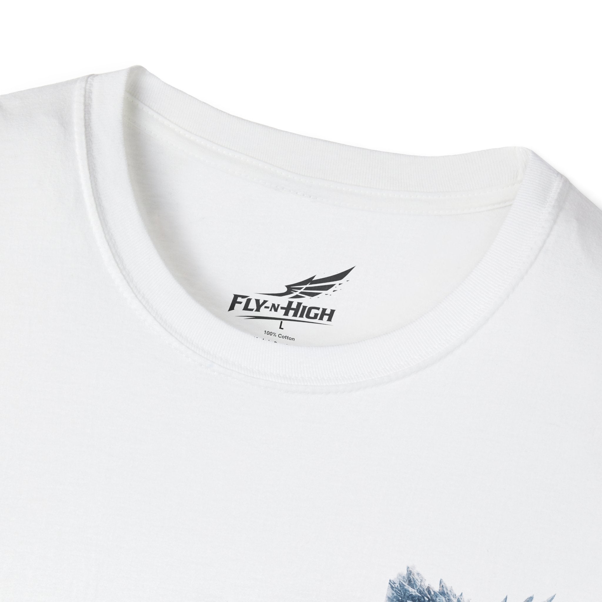 ICE-Breaker Graphic Tee — Fiery Battle Scene Back Print